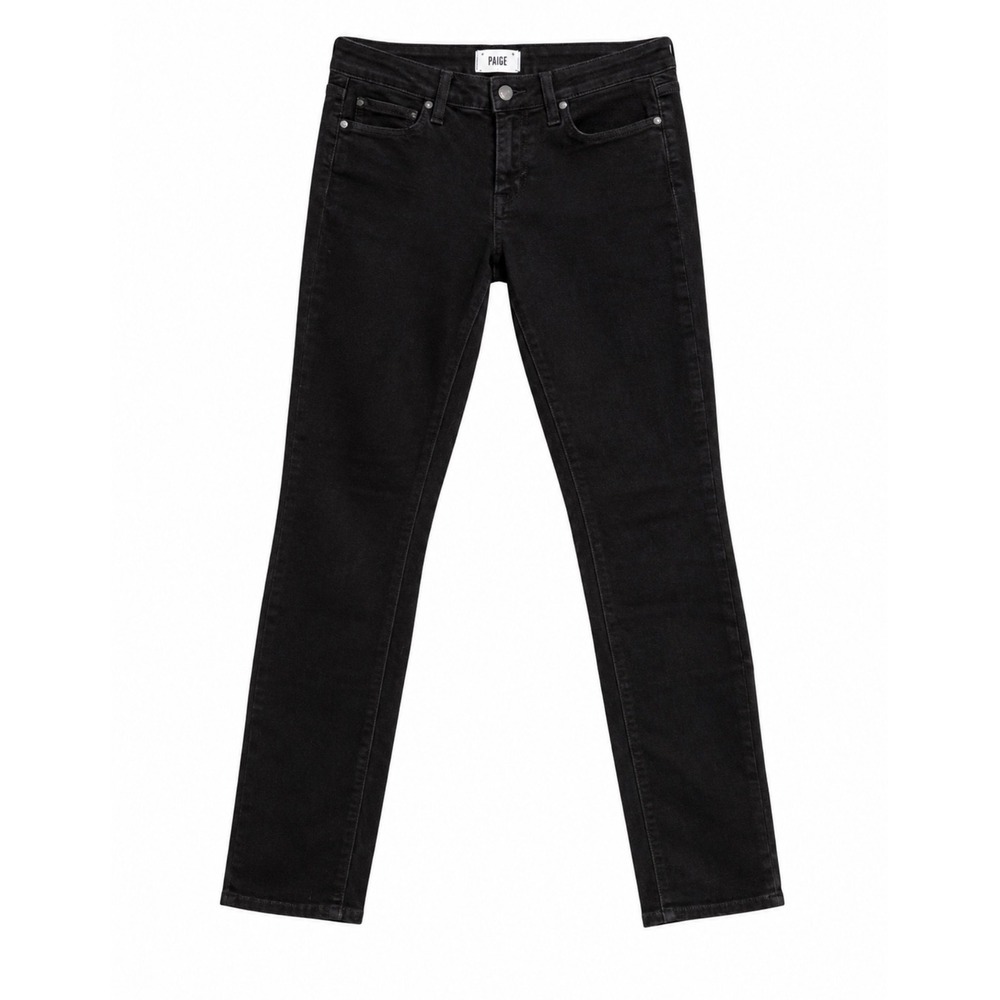 Paige Verdugo‎ Ultra Skinny Women 25 Black Good Velvet Corduroy Pants
